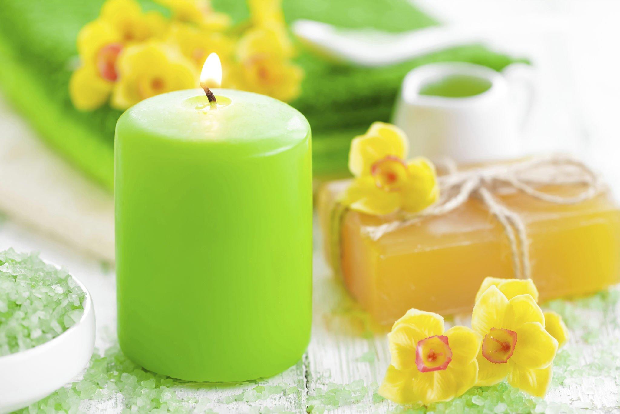 Paraffin Wax Candles Image